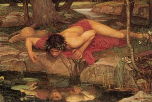 John William Waterhouse' depiction of Narcissus